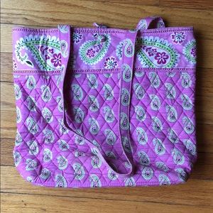 Vera Bradley Paisley Printed Tote Bag